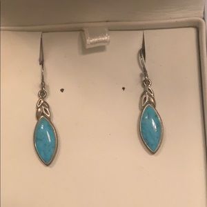 Real turquoise earrings by Elements